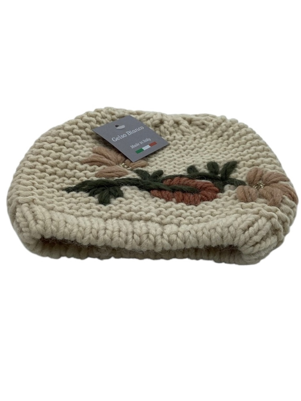 Gelso Bianco Made In Italy Beanie Hat (NWT) (Size: OSFM) - Picture 6 of 14